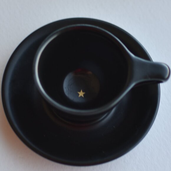 Rare Intelligentsia Coffee Black Cat Project by NotNeutral Espresso Cup & Saucer - Picture 4 of 8